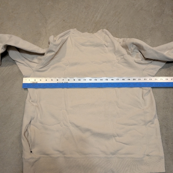 Duer Men's XL Crew Neck Sweatshirt Ivory/Cream - Picture 8 of 9